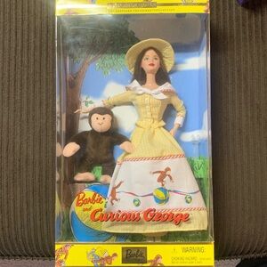 Barbie and curious George